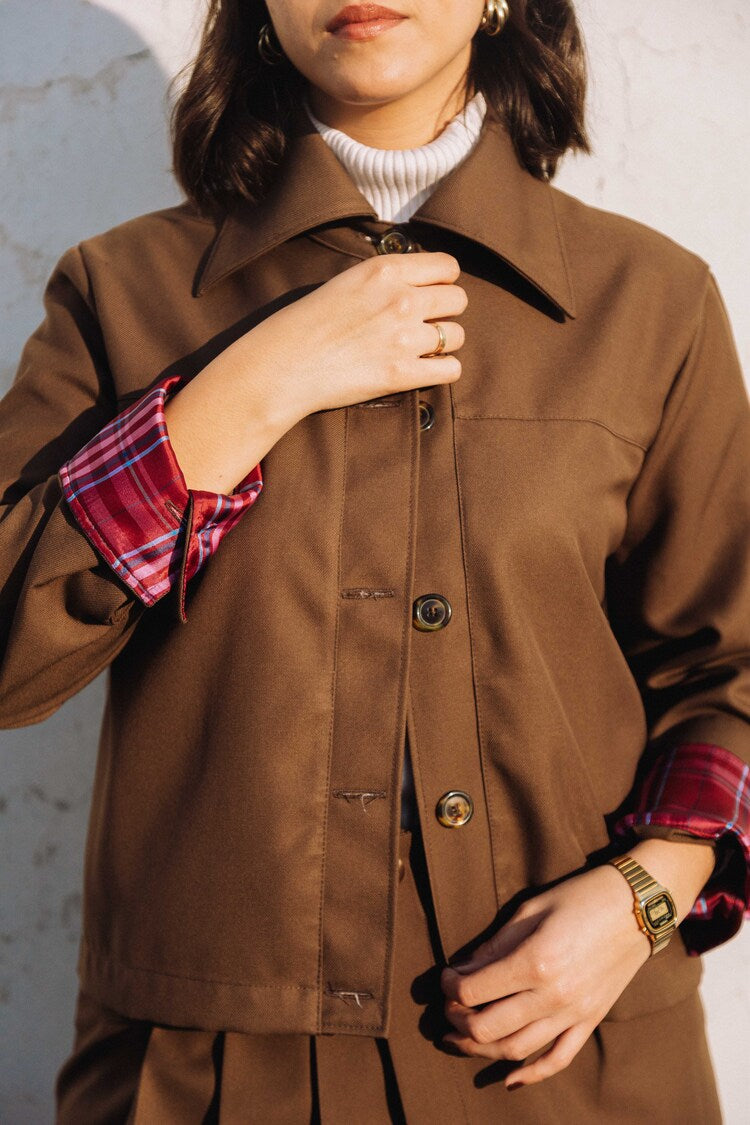 Chaqueta Laura Café