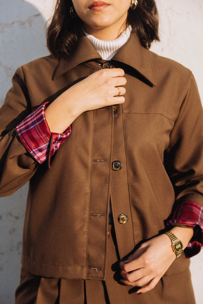 Chaqueta Laura Café