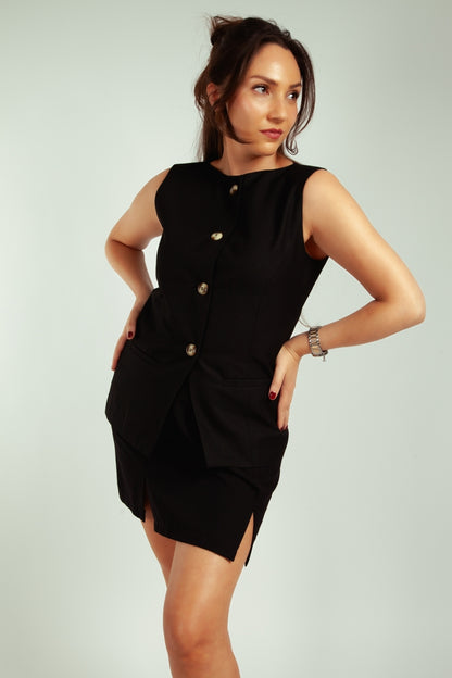 Falda Francisca Negra