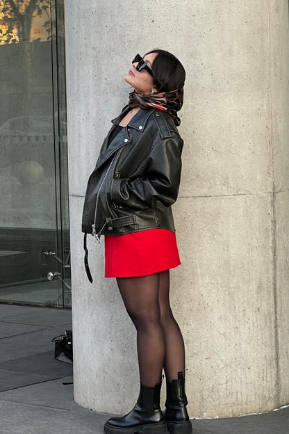 Falda Francisca Roja