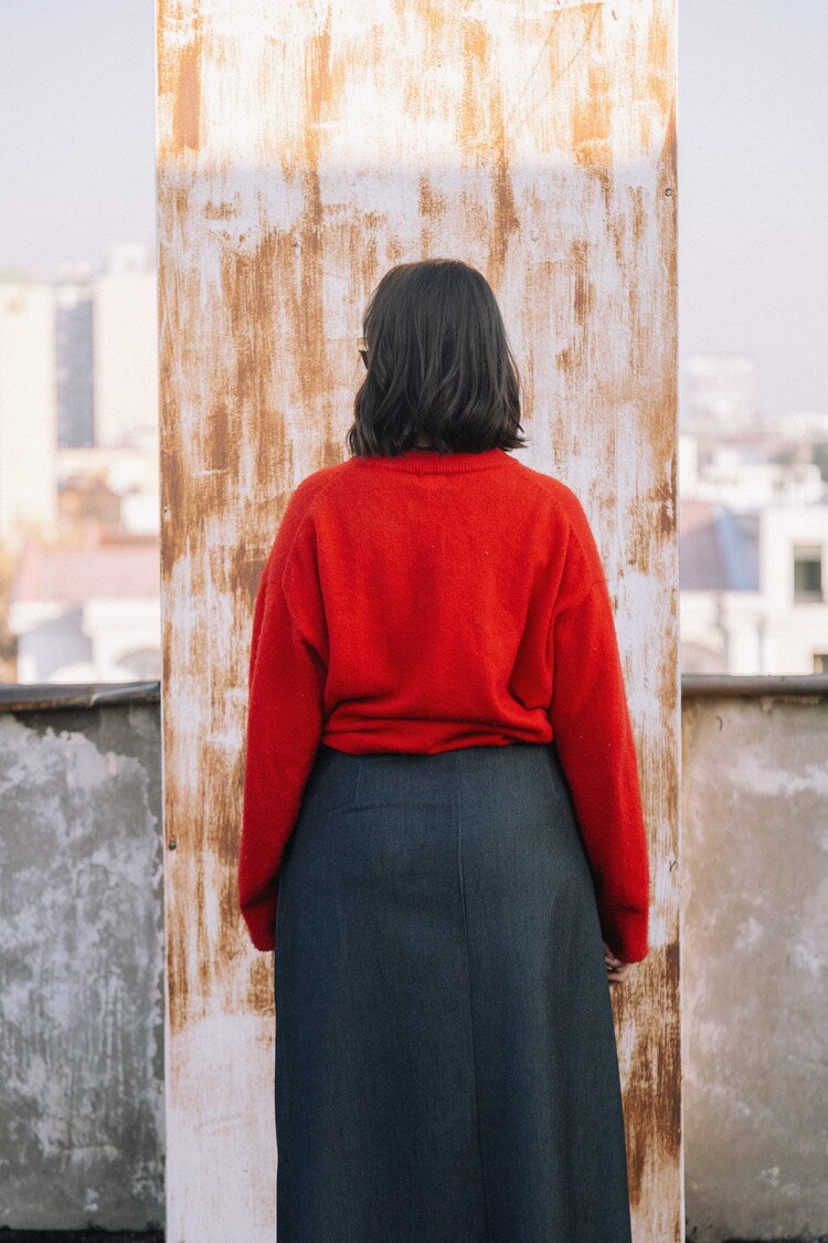 Falda Claudina Soto Grafito