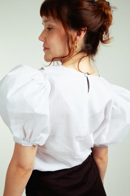 Blusa Margarita Blanca