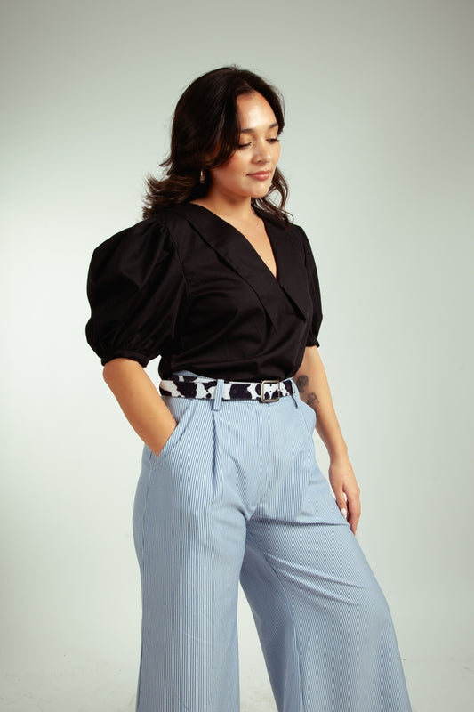 Blusa Margarita Negra