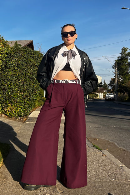 Pantalón Cecilia Cherry