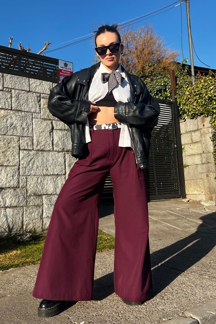 Pantalón Cecilia Cherry