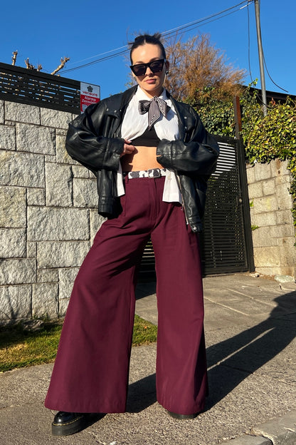 Pantalón Cecilia Cherry