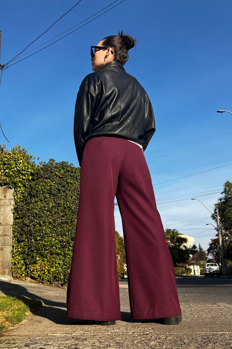 Pantalón Cecilia Cherry
