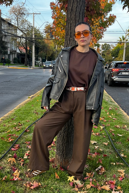 Pantalón Florencia Café