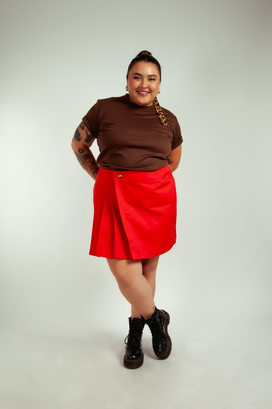 Polera Básica por Esencia Café